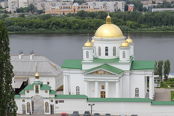 546. Церковь святителя Алексия в Благовещенском монастыре, Нижний Новгород Автор — Olga-lisenkova