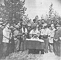 Празнуване на Йом Кипур в еврейски трудов лагер