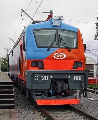 <span class="mw-page-title-main">EP20</span> Class of Russian electric locomotives