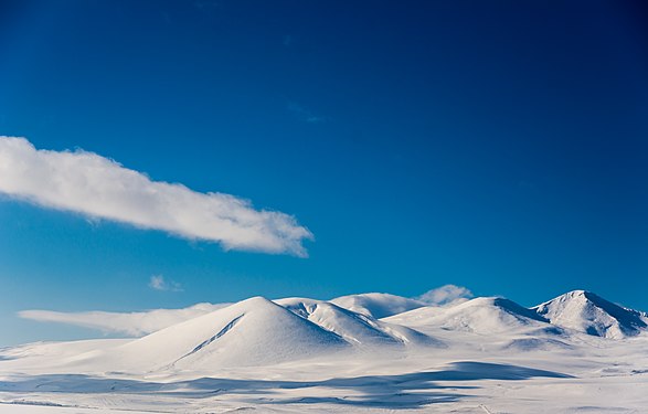 Samtskhe-Javakheti in Winter. Photograph: Anri137