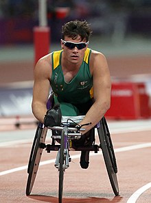 Lappin at the 2012 London Paralympics 070912 - Jake Lappin - 3b - 2012 Summer Paralympics (01).jpg