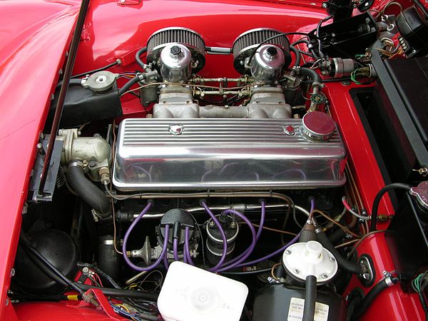 1991 cc Triumph version fitted in a 1961 TR3A