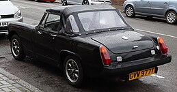 דגם "MG Midget", שנת 1979