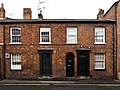 1 and 3, George Street. Pair of houses. c1840. Grade II listed.