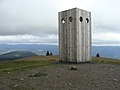 Belchengipfel mit Papstbankskulptur von Marco Schuler