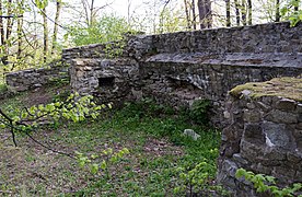 Руины замка Варта