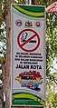 * Nomination Smoke free zone billboard. Malacca City, Malacca, Malaysia. --Halavar 16:33, 26 February 2017 (UTC) * Decline Insufficient quality: loss of focus above the red cirlce. --Peulle 17:07, 26 February 2017 (UTC)