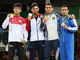 2016 Summer Olympics, Men's Freestyle Wrestling 57 kg 26.jpg