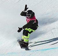 Valtteri Kautonen beim Slopestyle-Wettbewerb