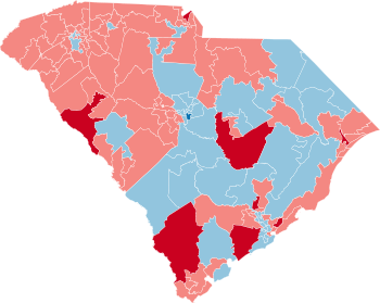 2022 South Carolina House of Representatives election results map by winner.svg