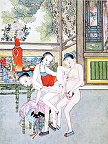 Spring Palace Illustration (春宮圖). Qing dynasty 1636–1912