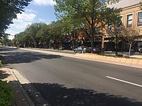 Downtown Longmont is home to many local businesses. 5th and Main.jpg