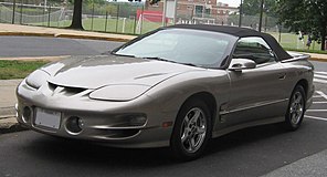 1998–2002 Pontiac Firebird Cabriolet