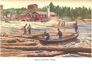 <span class="mw-page-title-main">Kajaani (river)</span> River in the country of Finland