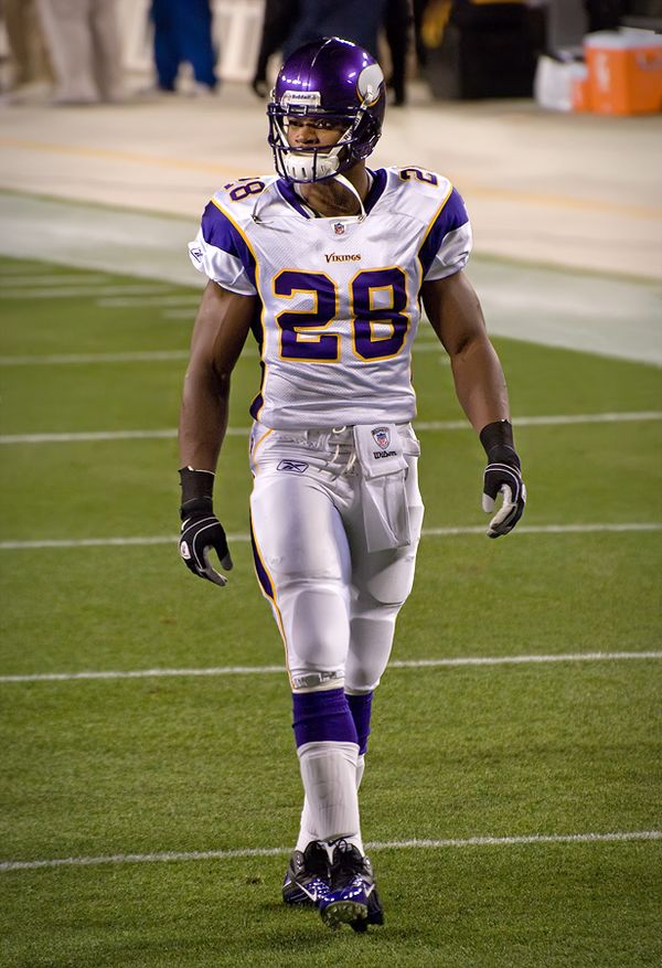 Adrian Peterson won the award in 2012 after rushing for 2,097 yards, the second most all time by a player in a single season.