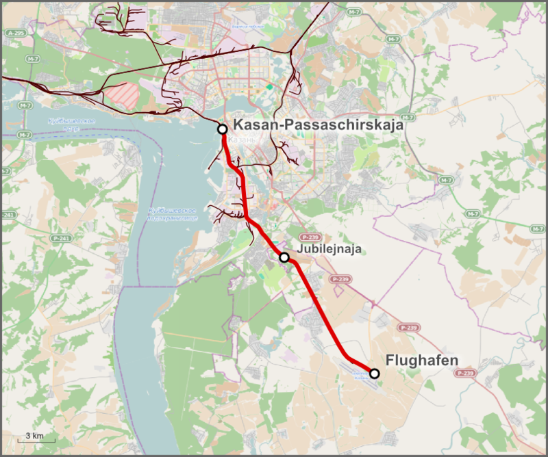 Казань аэропорт карта маршрут