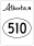 Магистрала Алберта 510.svg