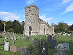 Churchyard Cross All Saints Church at East Pennard (geograph 3373902).jpg