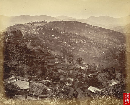 Almora ridge, 1860s