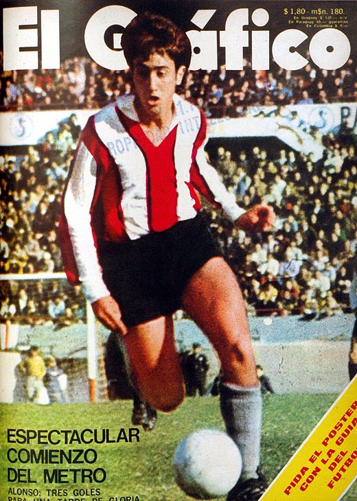 Alonso op de cover van El Gráfico