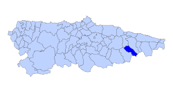 Amieva Asturiyalar map.svg