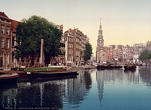 The Singel, Amsterdam, ca. 1900
