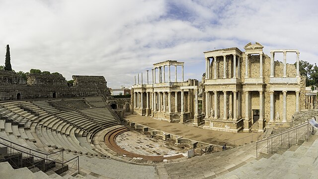 Image: Ancient Roman theatre in Mérida 2023