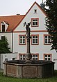 Andreasbrunnen, Domberg, Freising This is a picture of the Bavarian Baudenkmal (cultural heritage monument) with the ID D-1-78-124-47 (Wikidata)