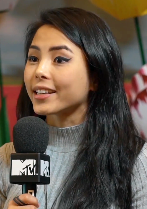 Anna Akana at 2018 Vidcon EU