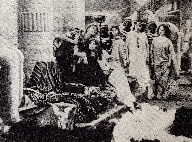 Maurice Costello and Florence Lawrence in Antony and Cleopatra (1908)