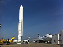 Ariane 5 rocket at Le Bourget Air and Space Museum, Paris Ariane rocket at Bourget airport museum, Paris.JPG