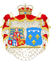 Armoiries princières de Danemark et d'Orléans