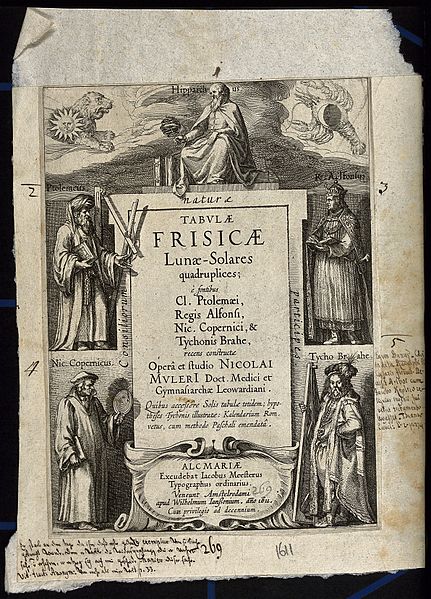 File:Astronomy; the allegorical titlepage to Tabulae frisicae lun Wellcome V0024826.jpg