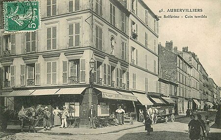 Aubervilliers.Rue Solferino