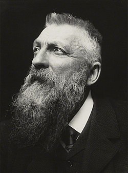 Rodin George Charles Beresfordin kuvaamana, 1902.