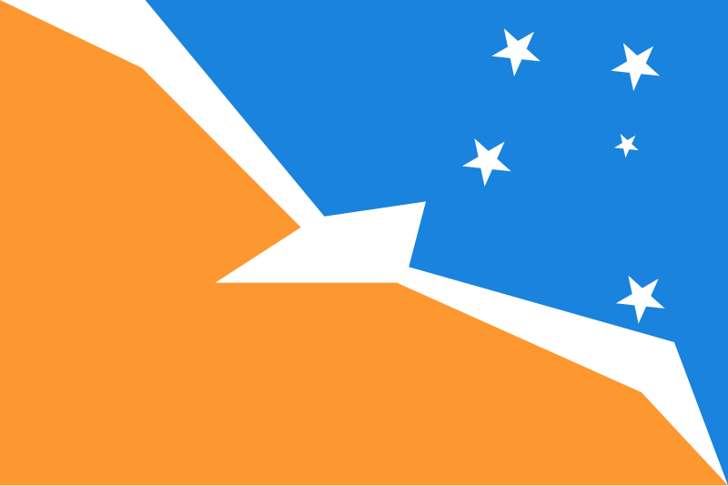 ملف:Bandera de la Provincia de Tierra del Fuego.svg