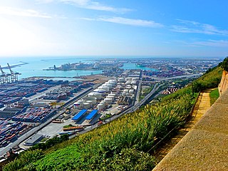 Port of Barcelona Seaport in Spain