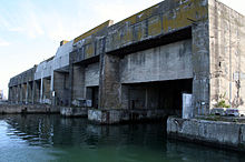 La base sottomarina di La Rochelle.