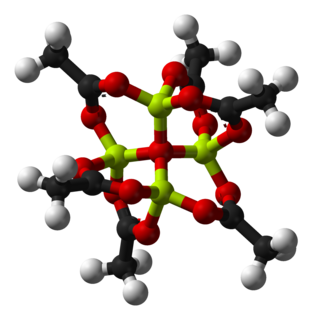 Basic beryllium acetate Chemical compound