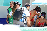 Deutsch: Beachvolleyball bei den Olympischen Jugendspielen 2018; Tag 9, 15. Oktober 2018; Mädchen, Viertelfinale: Italien-China 2–0 (21–16/21–9) English: Beach volleyball at the 2018 Summer Youth Olympics at 15 October 2018 – Girls Quarterfinals: Italy-China 2–0 (21–16/21–9)