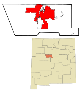 Localizacion de Albuquerque
