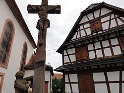 Croix de cimetière-Calvaire (XVIIIe)