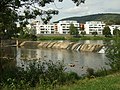 Čeština: Beroun a řeka Berounka mezi Václavským náměstím a začátkem města na severní straně nápověda English: Beroun and Berounka river between Václavské náměstí square and northern edge of the city. Central Bohemian Region, CZ help