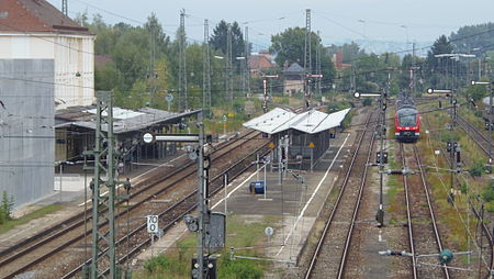 Bf Nördlingen Gleisfeld