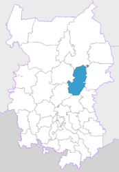Districtul Bolserečensky - Harta