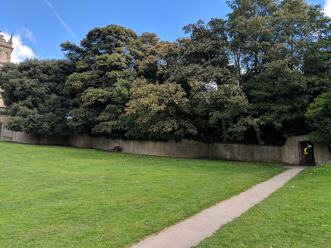 Boundary Wall, Passage And Ha Ha South East Of Wollaton Hall, ~Nottingham (1).jpg