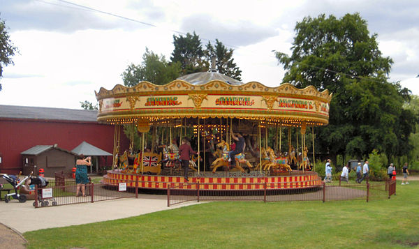 The gallopers at Bressingham