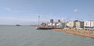 <span class="mw-page-title-main">Brighton</span> Seaside resort on the south coast of England