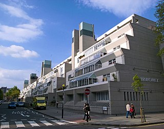 Brunswick Centre Residential and shopping centre in London