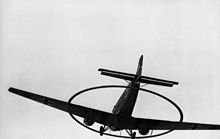 One of the many unique military variants; here is a minesweeping version (note ring), 1942 Bundesarchiv Bild 101I-331-3045-17, Russland, Ju 52 mit Minensprengring.jpg